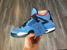 22 jui 2018 at 09h00 cet. Travis Scott X Air Jordan 4 Houston Oilers In Hand Justfreshkicks