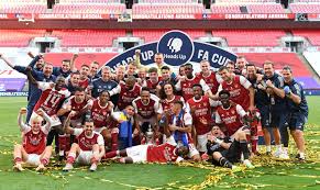 Getty christian pulisic had given the blues an early lead before aubameyang levelled from. Arsenal Lifts Trophy Fa Cup Final Fa Cup Cup Final
