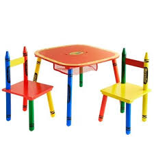 329607 Crayola Table And 2 Chairs Kids Table Chair Set Table And Chairs Kids Table And Chairs