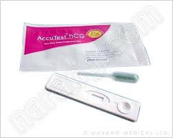 Dip the test into the urine for 5 seconds. Instruction Manual For Pregnancy Test Kit