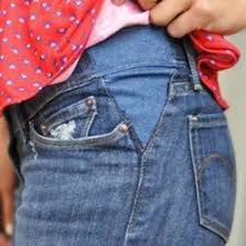 Wet the waistband with lukewarm water then put the pants or jeans over the hanger and let dry. Expand Jeans Waist How To Make Pants Bigger Around The Waist