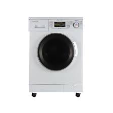 Since they can be as compact as 2ft x 2ft x 3ft, they fit in tighter spaces and are ideal for small laundry rooms, apartments, and condos. Equator All In One Combo Washer Dryer 1 6 Cu Ft Front Load Washer And 3 5 Cu Ft Electric Dryer Reviews Wayfair