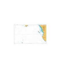 British Admiralty Nautical Chart 1027 Approaches To Golfo De California