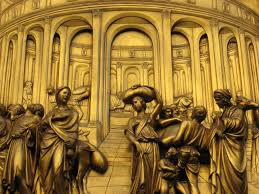 Ghiberti Lorenzo Porte Du Paradis Detail Baptistere San Giovanni Florence San Giovanni