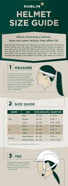 Helmet Size Guide Find The Right Fit With Dublin Clothing