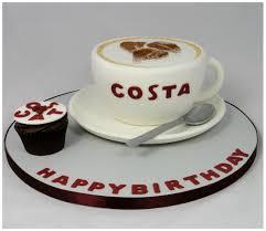 How To Make A Costa Coffee Cup Novelty Cake Fondant Tutorial Ceri Badham Fancy Cakes By Linda Costa Coffee Cake Novelty Cakes Costa Coffee Cup