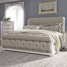 With an expansive selection of bedroom sets, beds and bedroom storage furniture, creating your dream master suite or outfitting a guest bedroom is easy at the dump furniture outlet. Liberty Magnolia Manor Queen Upholstered Sleigh Bed In Antique White 244 Br Qusl Est Ship Time Is 8 10 Weeks
