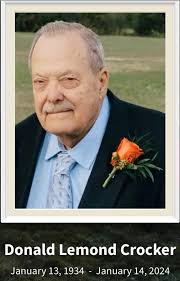 Donald Lemond Crocker Obituary -