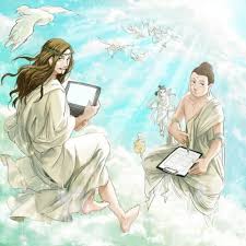 Saint Oniisan Or Sei Oniisan Jesus And Buddha In Heaven Jesus Cartoon Anime Anime Japan