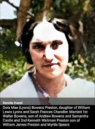 Dora May Lyons Preston (1907-2003)