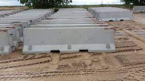 New jersey motorway barriers in vibrated reinforced concrete (plain surface) with embedded joining at half thickness and connection with steel plated and bolts. The Highway State How Jersey Barriers Came To Divide American Roadways 99 Invisible