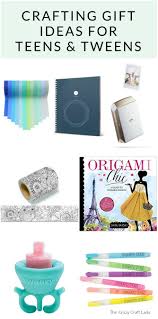 When they're in their early teens, they might still want toys as gifts, but by the time they're in their you'll find a ton of gift ideas for teenage girls and boys. Creative Gift Ideas Crafts For Tweens And Teens The Crazy Craft Lady