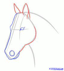 How To Draw A Horse Face Step By Step Draw A Race Horse Stepstep Drawing Sheets Added Horse Face Horse Face Paint Step By Step Drawing