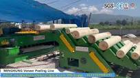 Veneer Lathe Machine Peeling Veneer Cutting Making Machine
