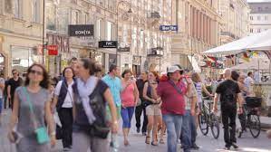 Vienna, capital city of austria. Vienna Austria June 28 Stock Footage Video 100 Royalty Free 7478011 Shutterstock