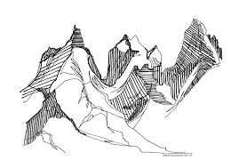 The Andes Despina Georgiadis Line Art Image Art