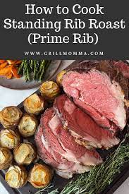 How To Cook Standing Rib Roast Recipe Rib Roast Recipe Rib Roast Standing Rib Roast