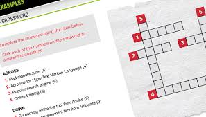 The best part about sunday crossword? Articulate Storyline 360 Crossword Puzzle Elearning Insight 4pt Limited