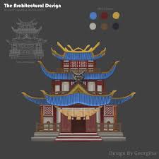 Maybe you would like to learn more about one of these? Artstation Ancient Japanese Architecture Georgina Wang