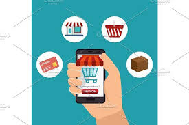 Electronic Commerce Business Icon In 2020 Business Icon Business Icons Vector Vector Illustration Design