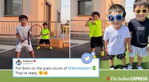 Watch Japanese Brothers Ace Roger Federer Novak Djokovic S Backhands In Viral Video Trending News The Indian Express