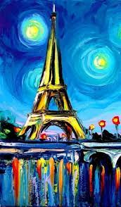 Watercolor is a kind of light painting. Image Result For Easy Watercolor Paintings For Beginners Eiffel Tower Art Eiffel Tower Painting Watercolor Paintings For Beginners