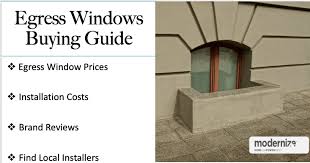 Windows located below grade require a. 2020 Egress Window Cost Buying Guide Prices Modernize