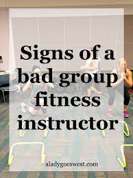 Signs You Re Taking A Class From A Bad Group Fitness Instructor A Lady Goes West Group Fitness Instructor Group Fitness Fitness Instructor