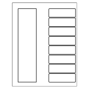 Staples 8 large tab divider template.exe. Template For Avery 11139 Designer Ready Index Table Of Contents 8 Tab Avery Com