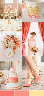 2016 Spring Wedding Color Trends Chapter Two Stunning Peach Wedding Color Palettes Elegantweddinginvites Com Blog Wedding Themes Spring Spring Wedding Colors Peach Wedding Colors