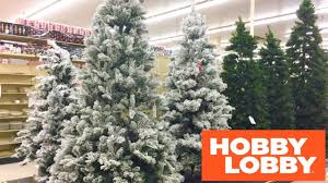 This tree's lights are nestled in its branches to brighten your home with warm, bright holiday cheer. Hobby Lobby Christmas Trees Decorations Ornaments Decor Shop With Me Shopping Store Walk Through Youtube
