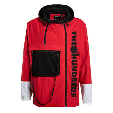 The Hundreds Terrain Jacket Bright Red Bei Kickz Com