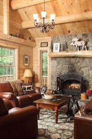 Showcase Log Homes Modified Senator 07706 Log Home Interiors Log Home Decorating Log Home Designs