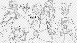 Die malvorlage mit märchenmotiven kann ihr kind mit seinen buntstiften und wachsmalkreiden bunt ausmalen. Happy Natsu Dragneel Erza Scarlet Malbuch Fairy Tail Glucklich Erwachsene Anime Png Pngegg