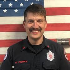 1st Friday Firefighter Kyle Pedrick began his Fire Service career in 2008  and joined the City of Alabaster in 2020. Assigned to the Fire Marshal's  Division, he serves as a Fire Inspector/Investigator.