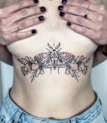 Pin By Dana Zeller On Sternum Tat In 2021 Sternum Tattoo Flower Sternum Tattoo Moth Tattoo