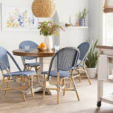 Padded beach dining chairs display. Coastal Furniture And Nautical Decor Joss Main