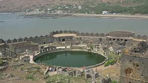 4k Video Janjira Fort Situated Murud ...