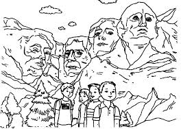 This site delivers some interesting and distinctive halo coloring pages which include both types of halo coloring sheets. George Washington One Of The Presidents In Mount Rushmore Coloring Page Kids Play Color