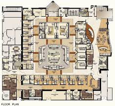 Waiting Area With More Secluded Rooms Behind For Examination Hospital Plans Hospital Floor Plan Emergency Department