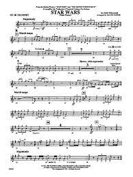 Star Wars Main Theme 1st B Flat Trumpet Digital Sheet Music By John Williams Sku Ax 00 Pc 0002295 T1 Sheet Music Digital Sheet Music Star Wars Sheet Music