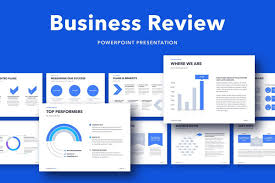 Business Review Powerpoint Template Keynote Template Business Powerpoint Presentation Powerpoint Templates