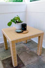 I think you might be seeing even more tile goodness around here soon. Diy Tile Table As Seen On Tiktok If Only April