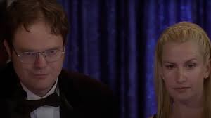 Angela Kinsey Reveals How She Really Felt Kissing Dwight And Andy On The  Office