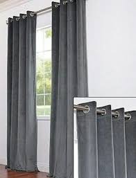 Dark Grey Eyelet Curtains Grey Curtains Curtains Grey Blackout Curtains