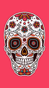 A whole ton of skull hd wallpapers for iphone 6: Sugar Skull Iphone Wallpapers Top Free Sugar Skull Iphone Backgrounds Wallpaperaccess