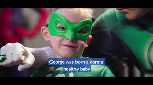 George's wish to be the superhero Green Lantern
