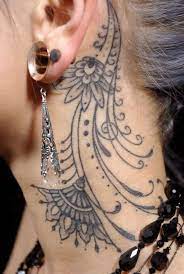 Pin By Shannan Mae On Fashion Lady Girl Neck Tattoos Neck Tattoo Neck Tattoos Women