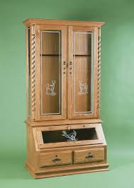 Brick seek and walmart official app will show clearance price but you cannot place order online. Whitetail Solid Wood Gun Cabinet With Deer Design From Dutchcrafters