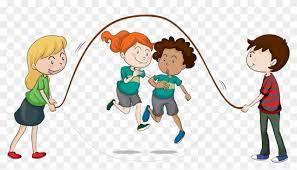 Jump rope beginners will benefit for properly sizing their jump rope for their skill level. Skipping Rope Play Jumping Illustration Children Skipping Rope Free Transparent Png Clipart Images Download
